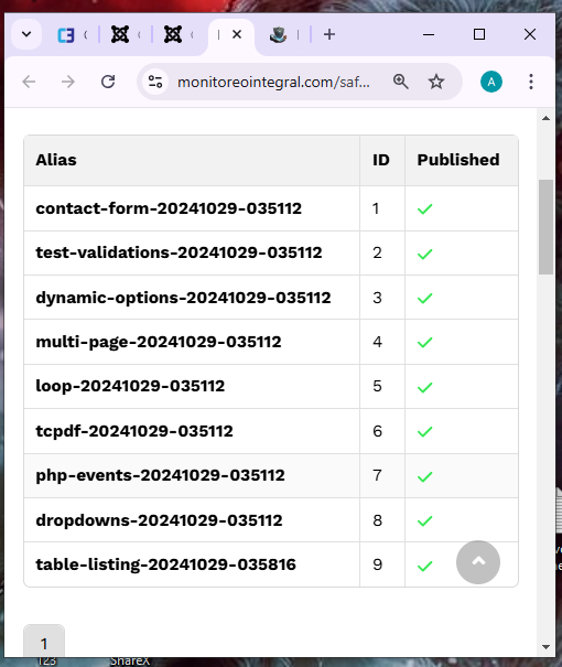 View table in mobile mode image 3
