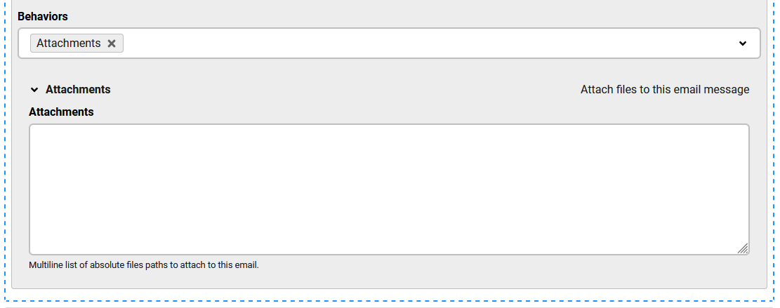 Unwanted attachments to mail image 2