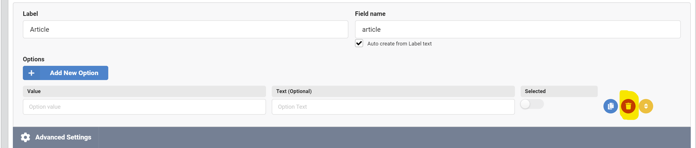 Connected DropDowns Demo 