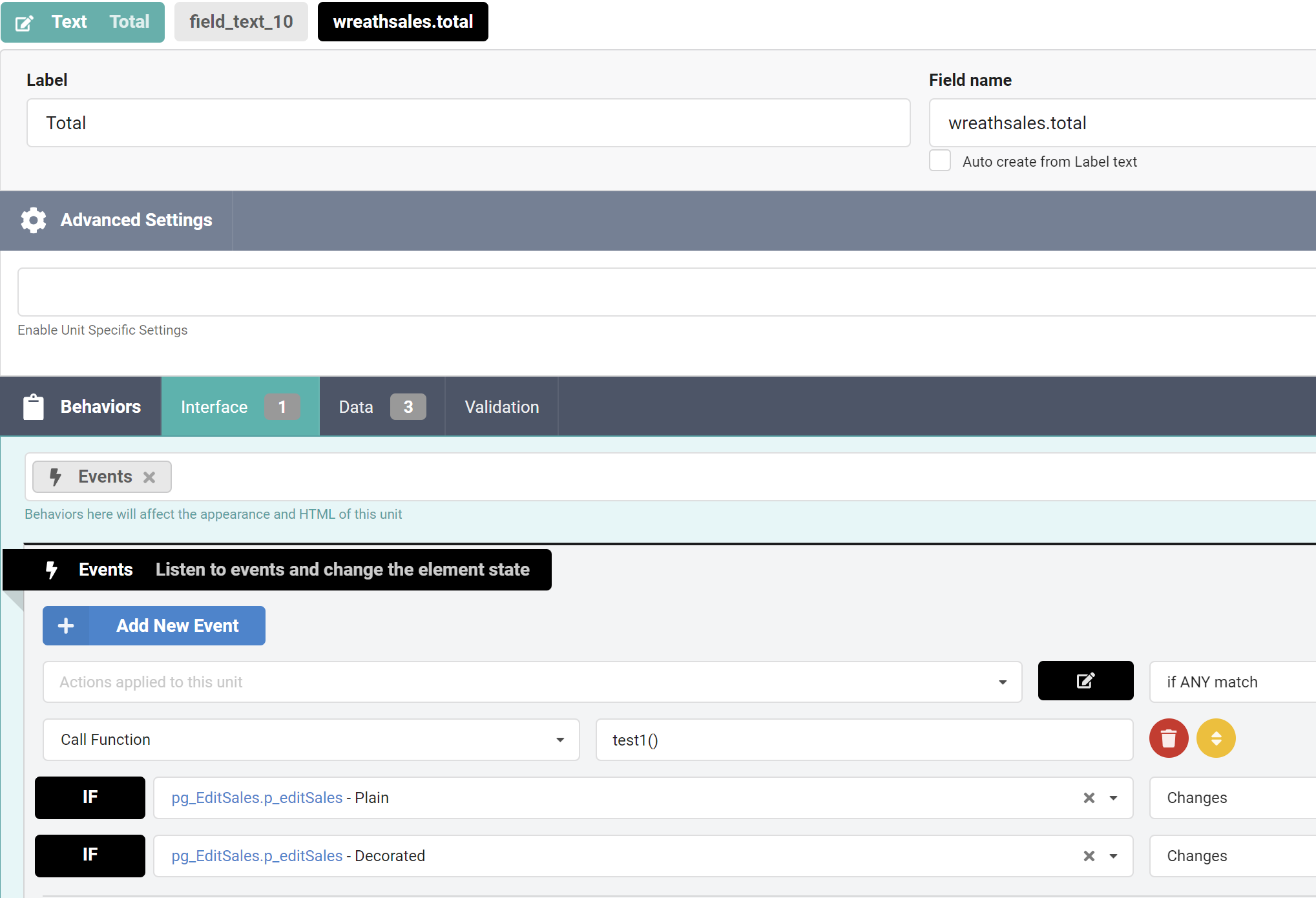 Calculated value (Sum) of 2 fields populating (total) image 5