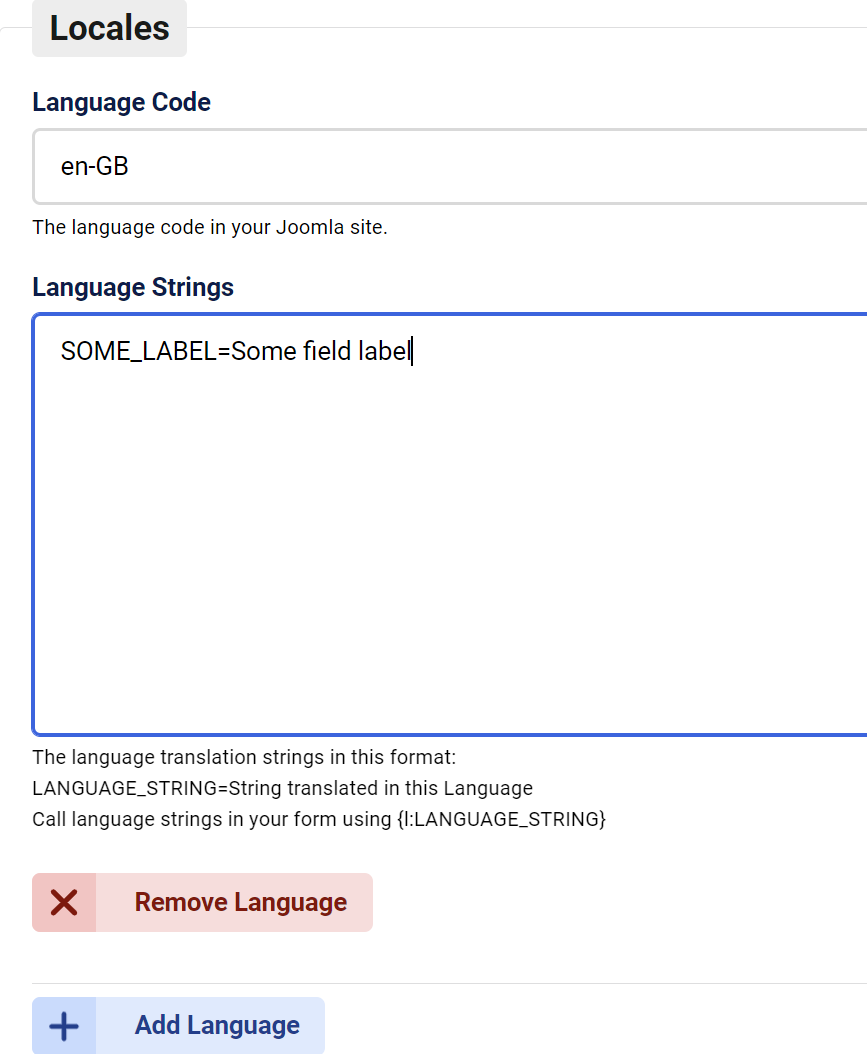 How to create a multi -language form in ChronoForm 8. image 1