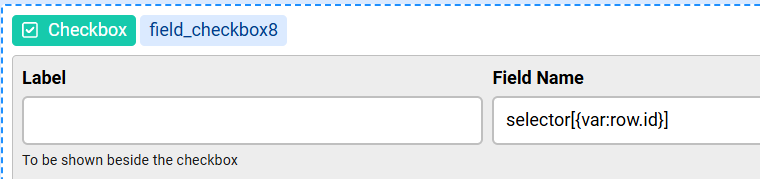 How use selector in a list in CF8 image 3