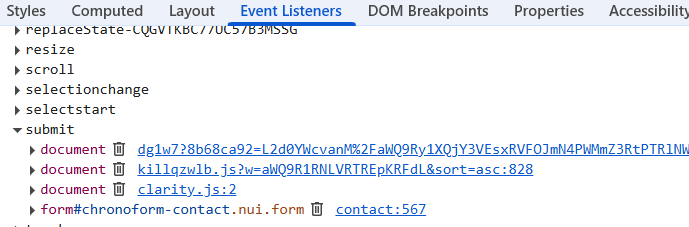 Chronforms 8 not submitting on K2 view image 1