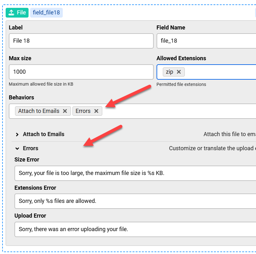 Error message language image 1