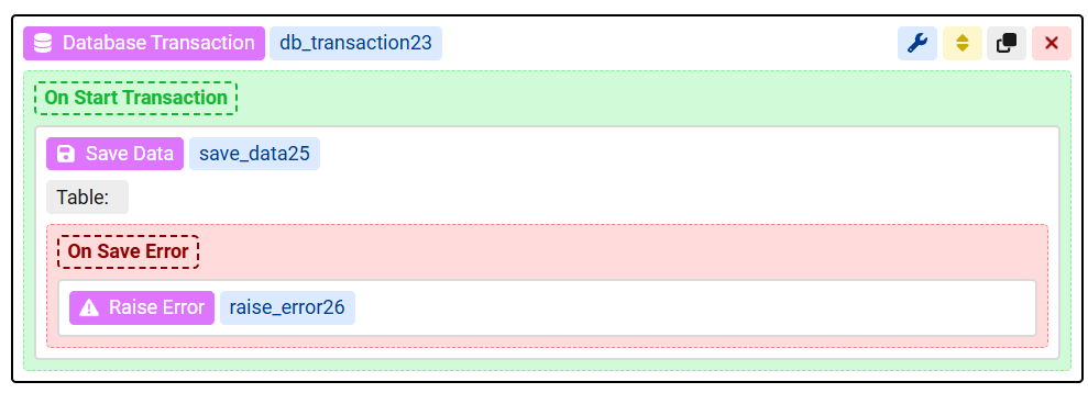 Save data read from db to another db image 2