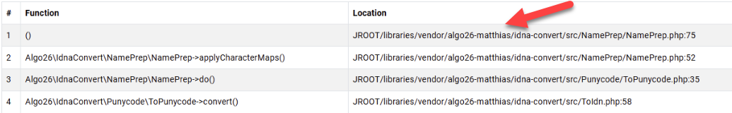 Error message  image 1