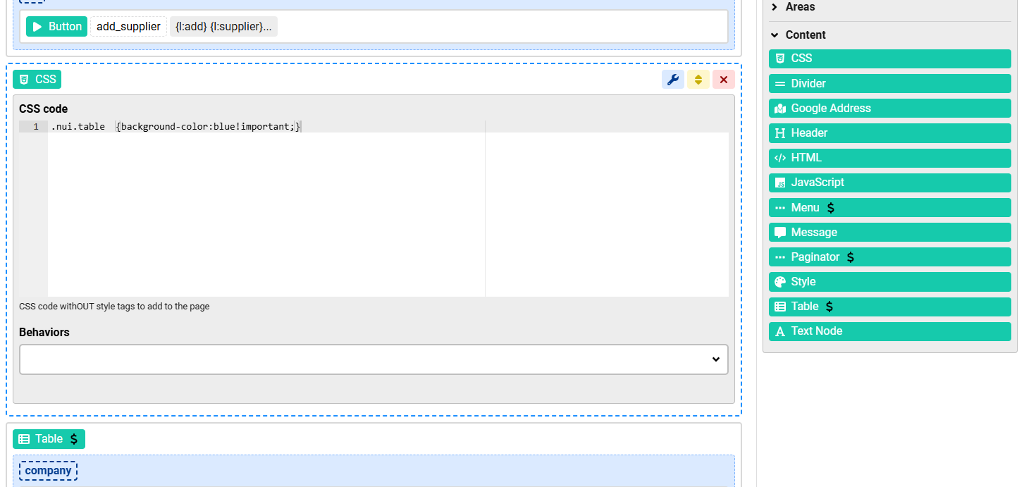 class and id for table list image 1
