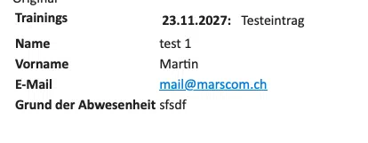Mail contains different date than form image 2