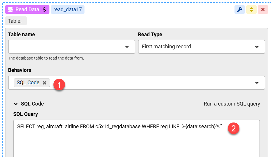 Creating search form image 3