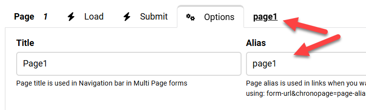 Navigation between pages image 2
