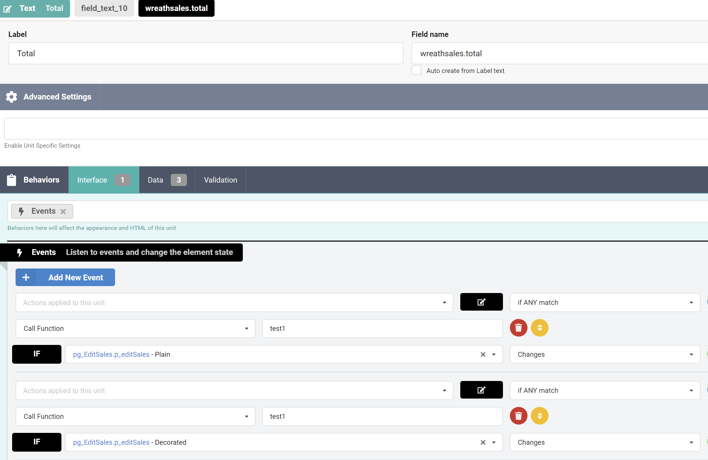 Calculated value (Sum) of 2 fields populating (total) image 4