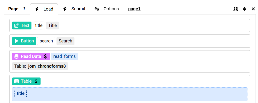 How to search a Data List created in ChronoForms8 image 6