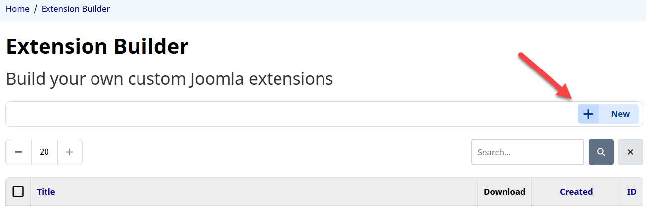 How to build a Custom Joomla Extension in 5 minutes image 1