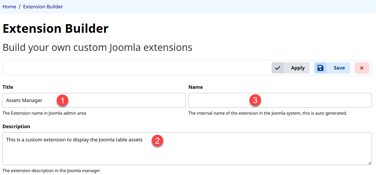 How to build a Custom Joomla Extension in 5 minutes image 2
