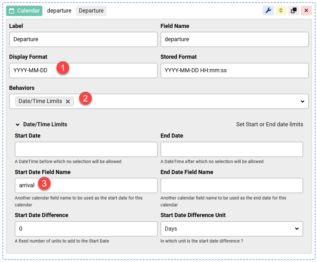 How to create an Arrival/Departure date selection image 3