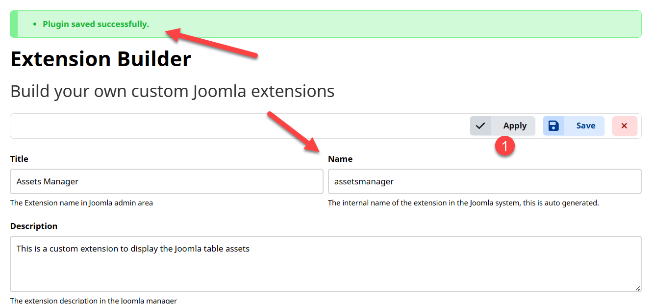 How to build a Custom Joomla Extension in 5 minutes image 8