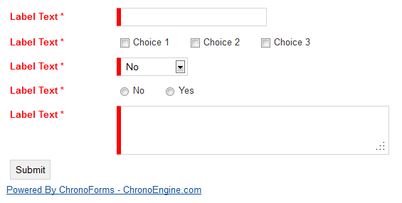 How can I identify 'required' inputs? image 1